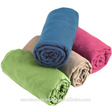 Solid Microfiber Suede Towel